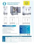 83" Elite 3-Door Commercial Reach-In Refrigerator