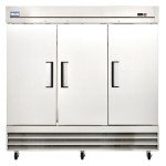 Kratos 3-Door Commercial Reach-In Refrigerator 72 cu. Ft