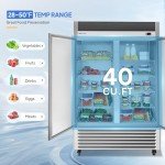ROVSUN 49 Cu.Ft Commercial Reach-In Refrigerator