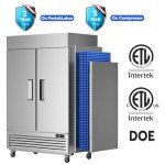 Coolski 54" Stainless Steel Commercial Refrigerator