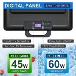 YEMENREN 12V/110V Electric Car Refrigerator Freezer