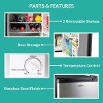 Koolatron 12V Mini Fridge with Freezer