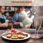 250W Commercial Food Heat Lamp - Energy Efficient