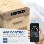 12V Portable Car Refrigerator - 30 Quart Cooler