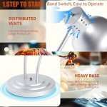 250W Commercial Food Heat Lamp - Energy Efficient
