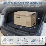 12V Portable Car Refrigerator - 30 Quart Cooler