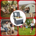 Koolatron 33qt Portable Electric Cooler for Travel