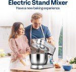 6QT Tilt-Head Electric Stand Mixer
