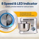 6QT Tilt-Head Electric Stand Mixer