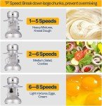 6QT Tilt-Head Electric Stand Mixer