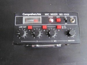 MX-1002 Portable 3-Channel Microphone Mixer