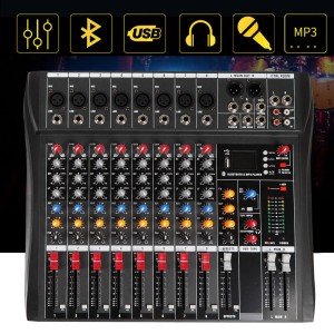 USB Bluetooth Audio Mixer for Food Trucks