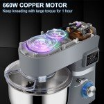 VEVOR 660W 7.4Qt Tilt-Head Dough Mixer