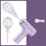 Wireless Electric Food Mixer with 3 Speed Whisk