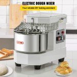 8.5Qt Electric Commercial Dough Mixer with Dual Rotation
