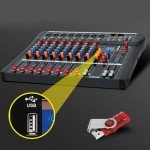 USB Bluetooth Audio Mixer for Food Trucks