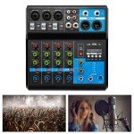 Bluetooth Audio Mixer for Food Trucks 5 Channel