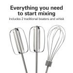 Hamilton Beach 6-Speed Electric Hand Mixer - White