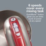 Hamilton Beach Classic 4-Quart Mixer, 6 Speeds