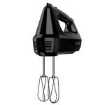 BLACK+DECKER 6-Speed Turbo Hand Mixer, Black