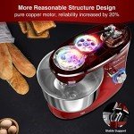 6.5 Qt Electric Stand Mixer with Stainless Steel Bowl