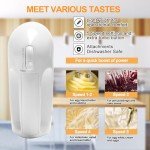 5-Speed Electric Hand Mixer with Mixing Bowls Set