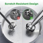 Powerful Handheld Immersion Blender with Attachments