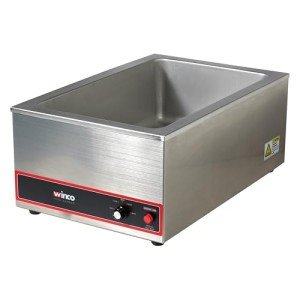 Winco FW-S500 Portable Stainless Steel Food Warmer