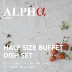 Alpha Living Buffet Chafing Dish Set - 3 Pack