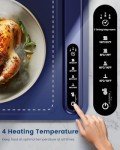 Electric Warming Tray with Adjustable Temperature Settings