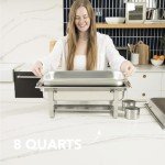 Alpha Living 4-Pack Stainless Steel Chafing Dishes