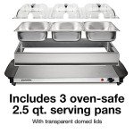 Proctor Silex Adjustable Food Warmer & Buffet Server