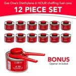 Gas One 6-Hour Chafing Fuel - Pack of 12