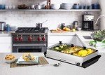 Elite Gourmet 3-Compartment Buffet Server & Warmer