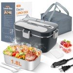Portable Electric Lunch Box Food Warmer 1.8L