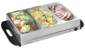 3x2.5 QT Electric Food Warmers for Catering