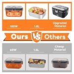 Portable Electric Lunch Box Food Warmer 1.8L