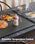 iTRUSOU Portable Electric Warming Tray with 3 Settings