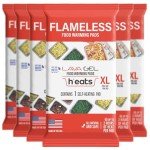 Flameless Food Warming Pads - 6 Pack