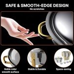 4 Pack Stainless Steel Chafing Dishes Set