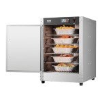 VEVOR 5-Tier Stainless Steel Food Warmer Cabinet