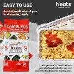 Flameless Food Warming Pads - 6 Pack