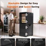 95Qt Insulated Food Warmer with Wheels