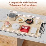 Electric Food Warming Mat with Adjustable Heat Settings