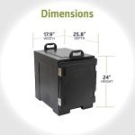 Pearington Insulated Food Pan Carrier - 81 Quart