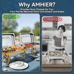 9Qt 4 Pack Chafing Dishes for Events