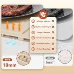 Electric Food Warming Mat with Adjustable Heat Settings