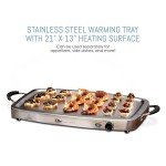 Triple Buffet Server with Temperature Control Trays