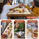 Electric Food Warming Mat with Adjustable Heat Settings