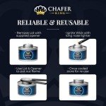 15 Pack Chafing Fuel Cans for Food Warmers